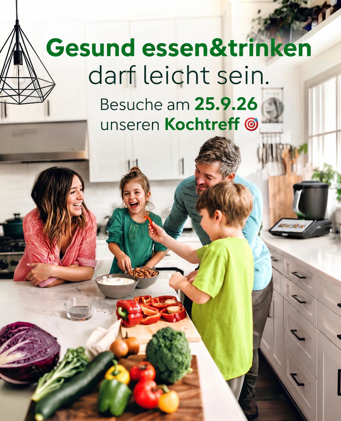 Kochtreff 25.09.26 – Gesund essen & trinken